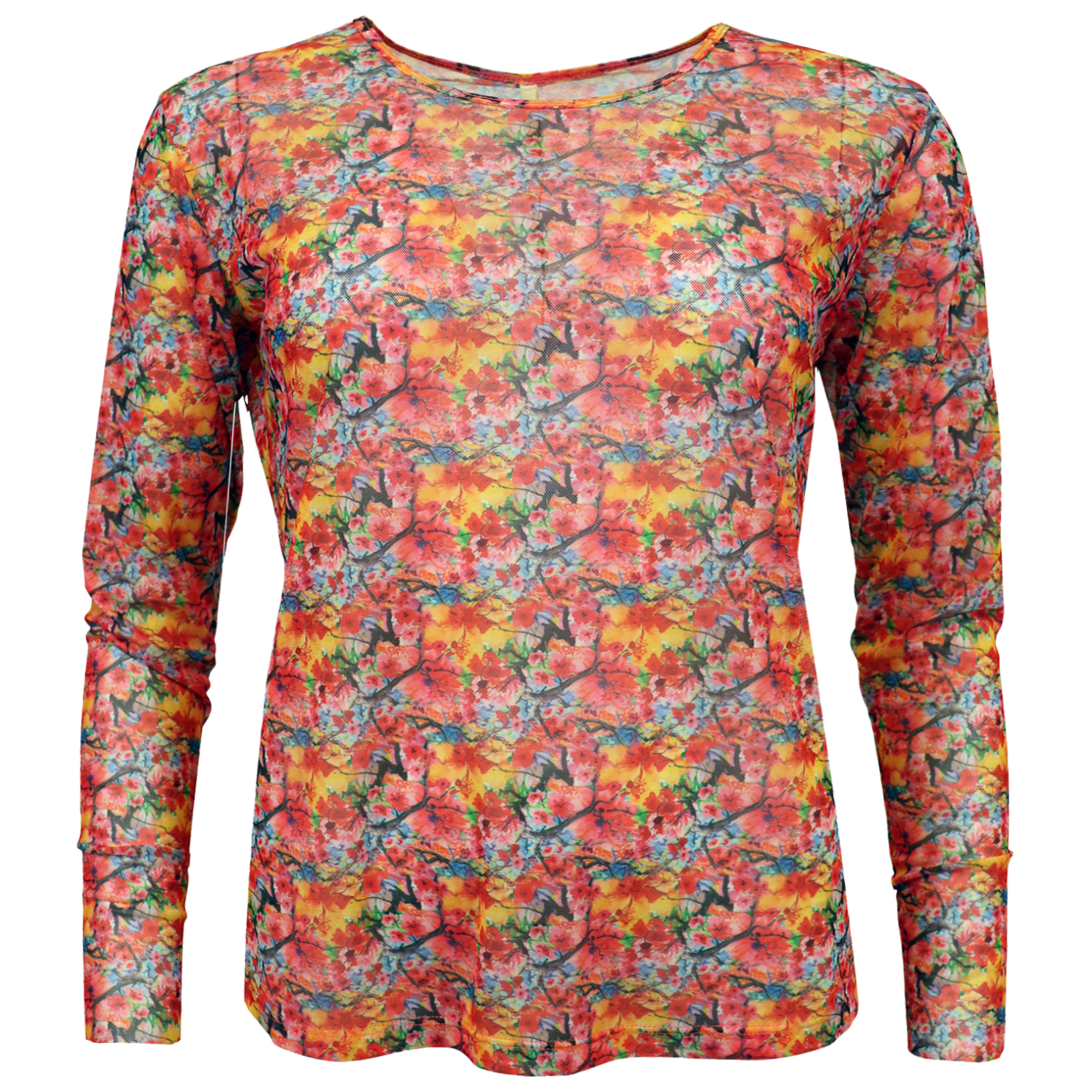 Cassiopeia Dame Bluse Plus Size Pink Combi 50 52 i Store Plus Size Størrelser