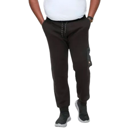D5555 Cotgrave Herre Sweatpants Plus Size Black    i Store Plus Size Størrelser