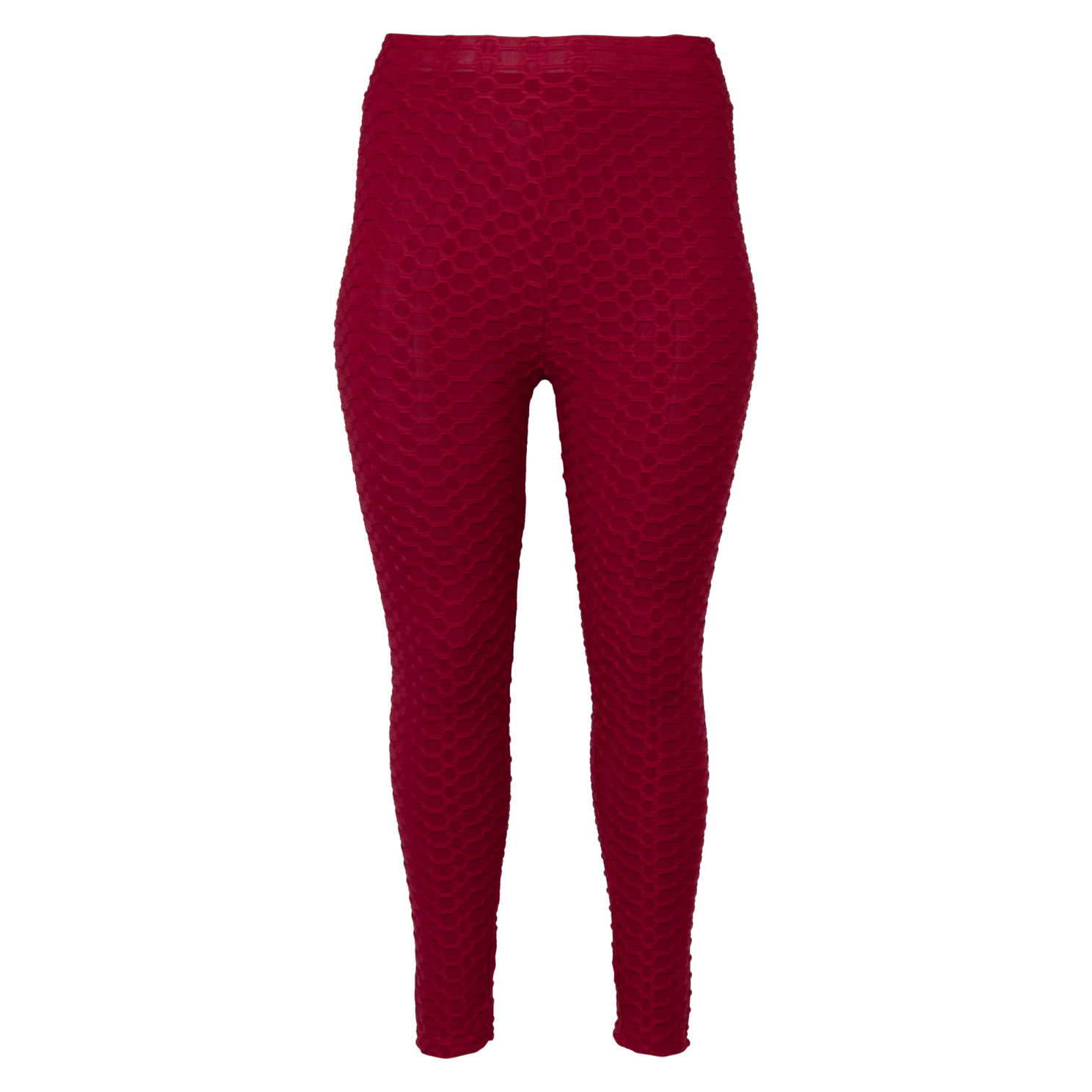 Dame Leggings Plus Size Rød       i Store Plus Size Størrelser