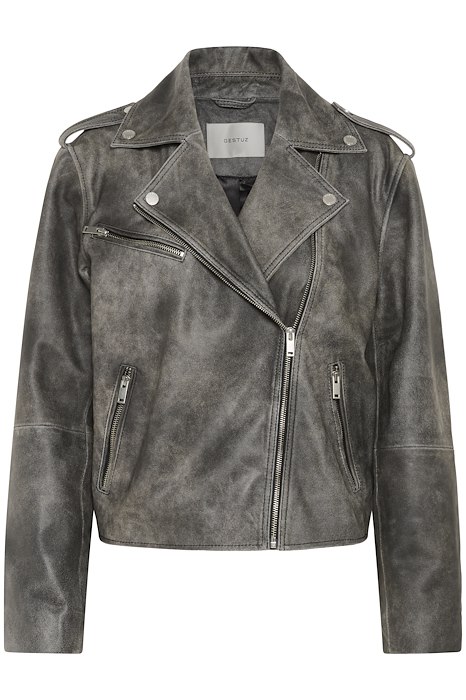 Gestuz Jakke - Gz Naomi Vintage - Cold Vintage Grey Plus Size