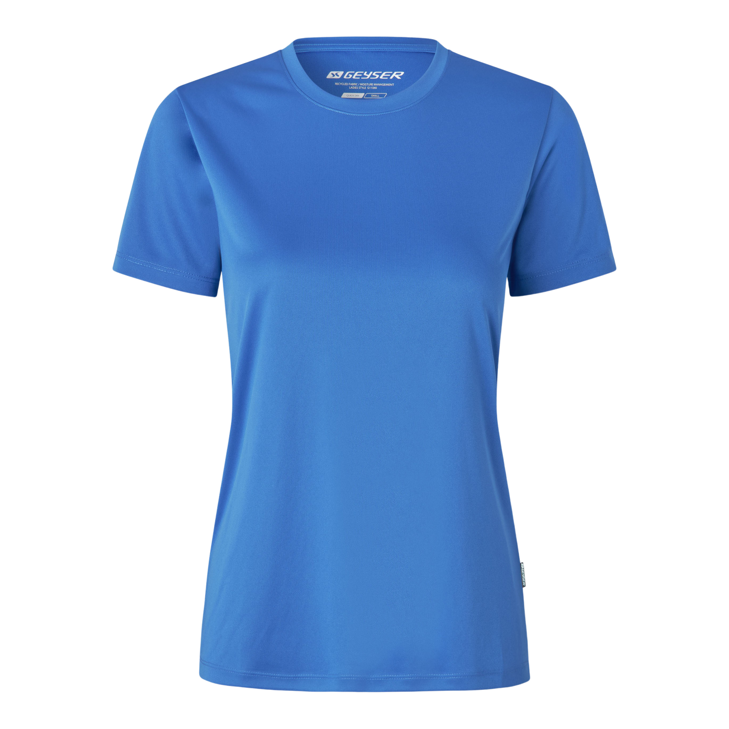 Geyser     Dame Trænings  -shirt Azur    i Store Plus Size Størrelser