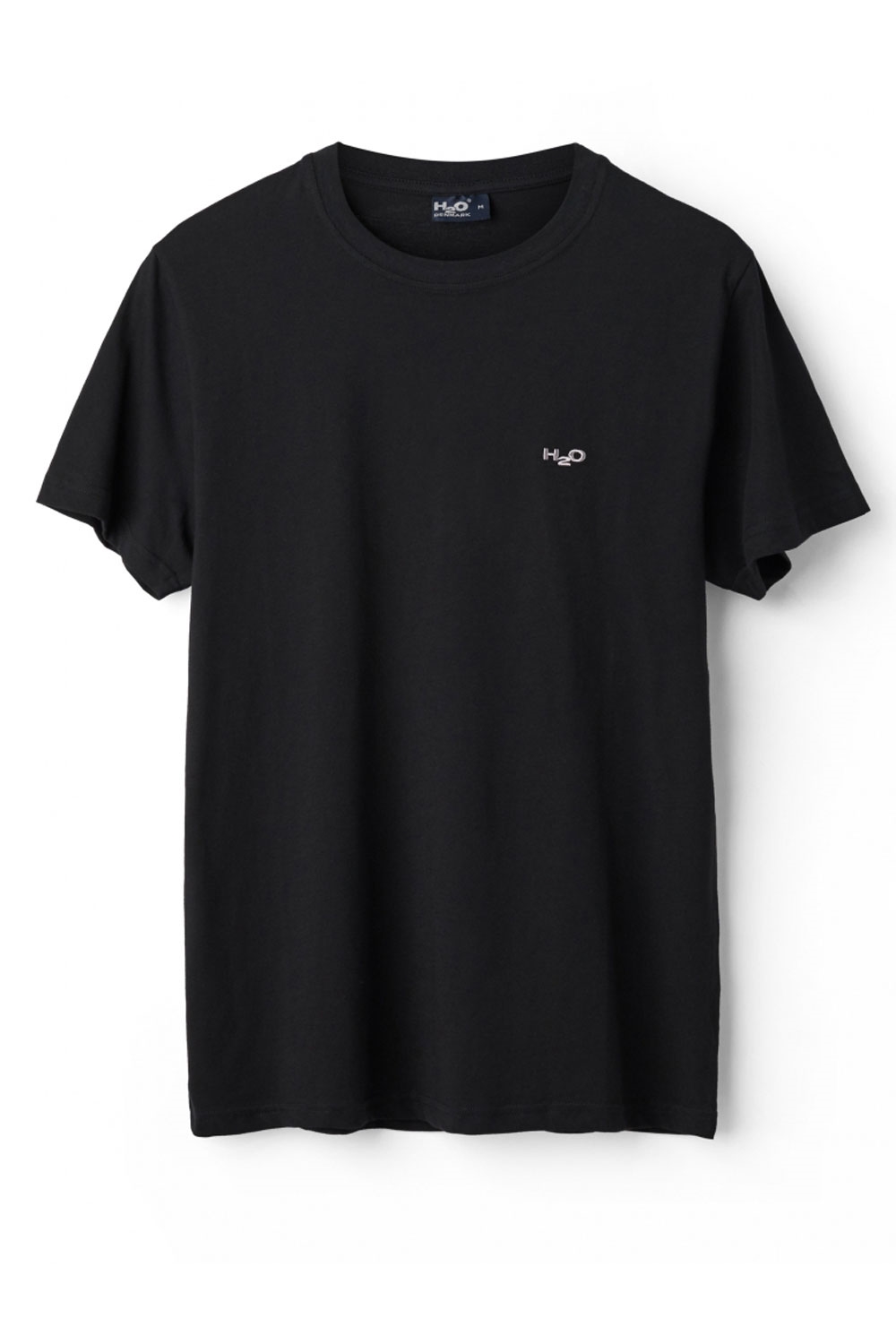 H2o  -shirt Base Woman Tee Black i Store Plus Size Størrelser