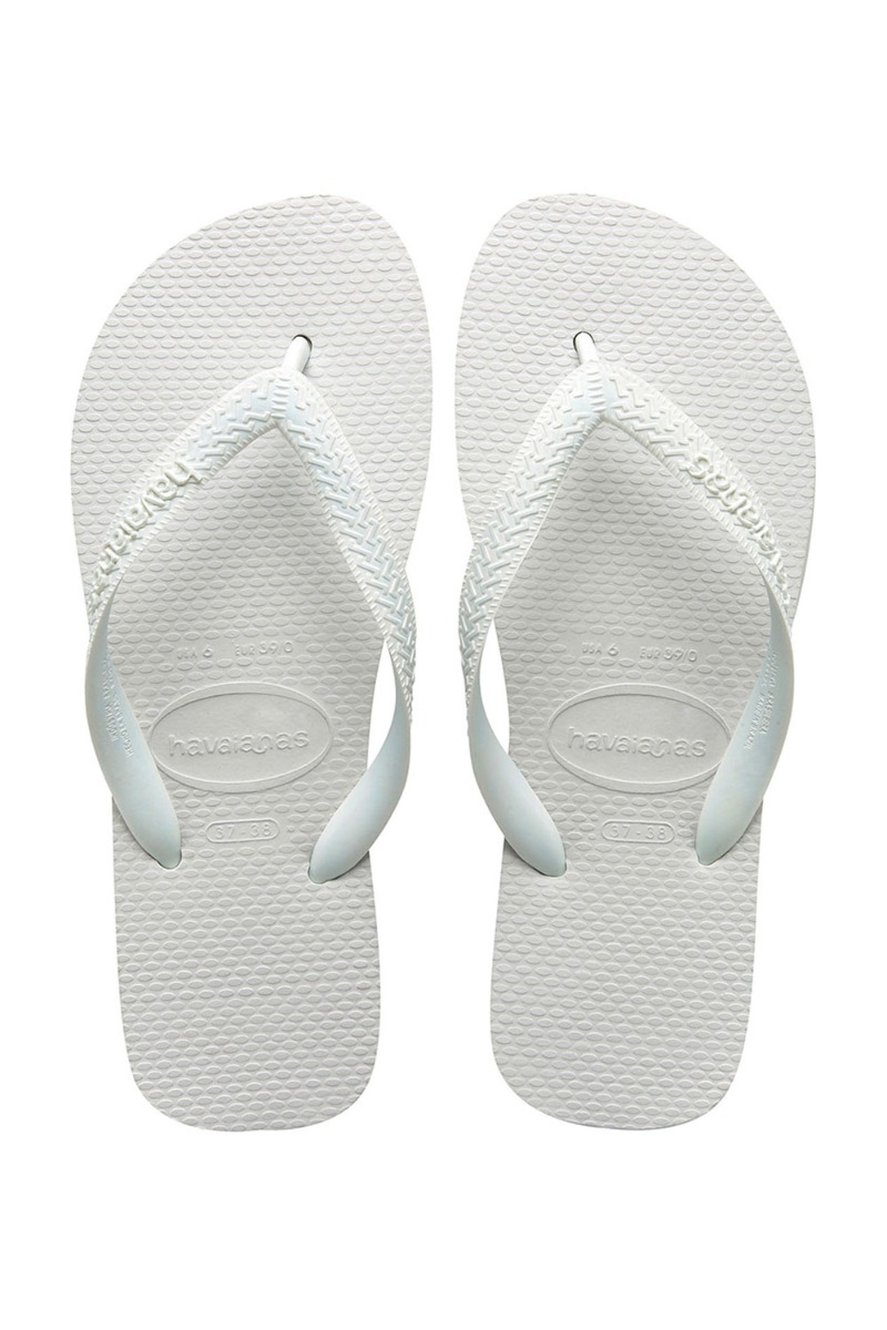 Havaianas Sandal Hav Top White i Store Plus Size Størrelser