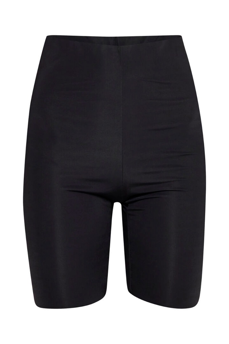 Ichi Shorts Iasiv Shorts Black i Store Plus Size Størrelser