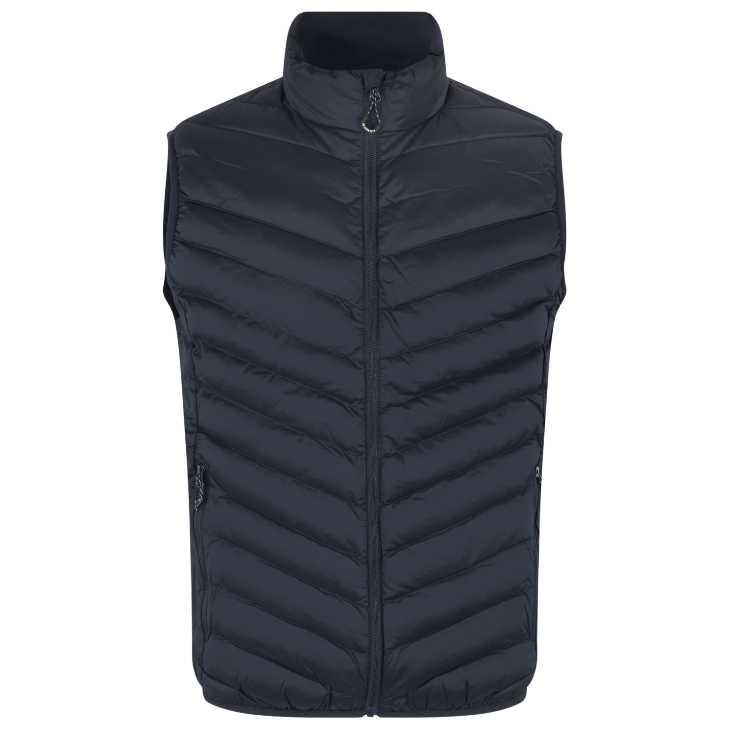 Herre Vest    Stretch Navy    i Store Plus Size Størrelser