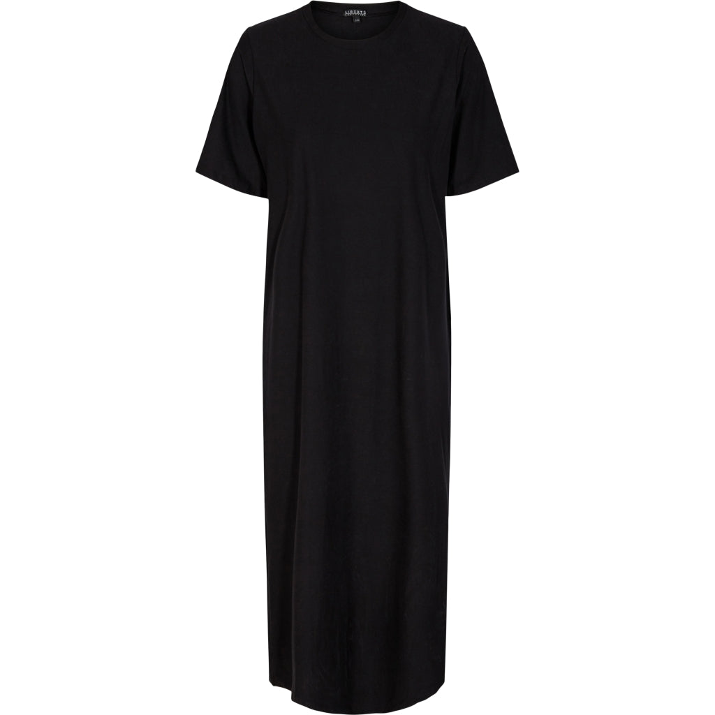 Liberte Dame Kjole Alma 9562  Black i Store Plus Size Størrelser