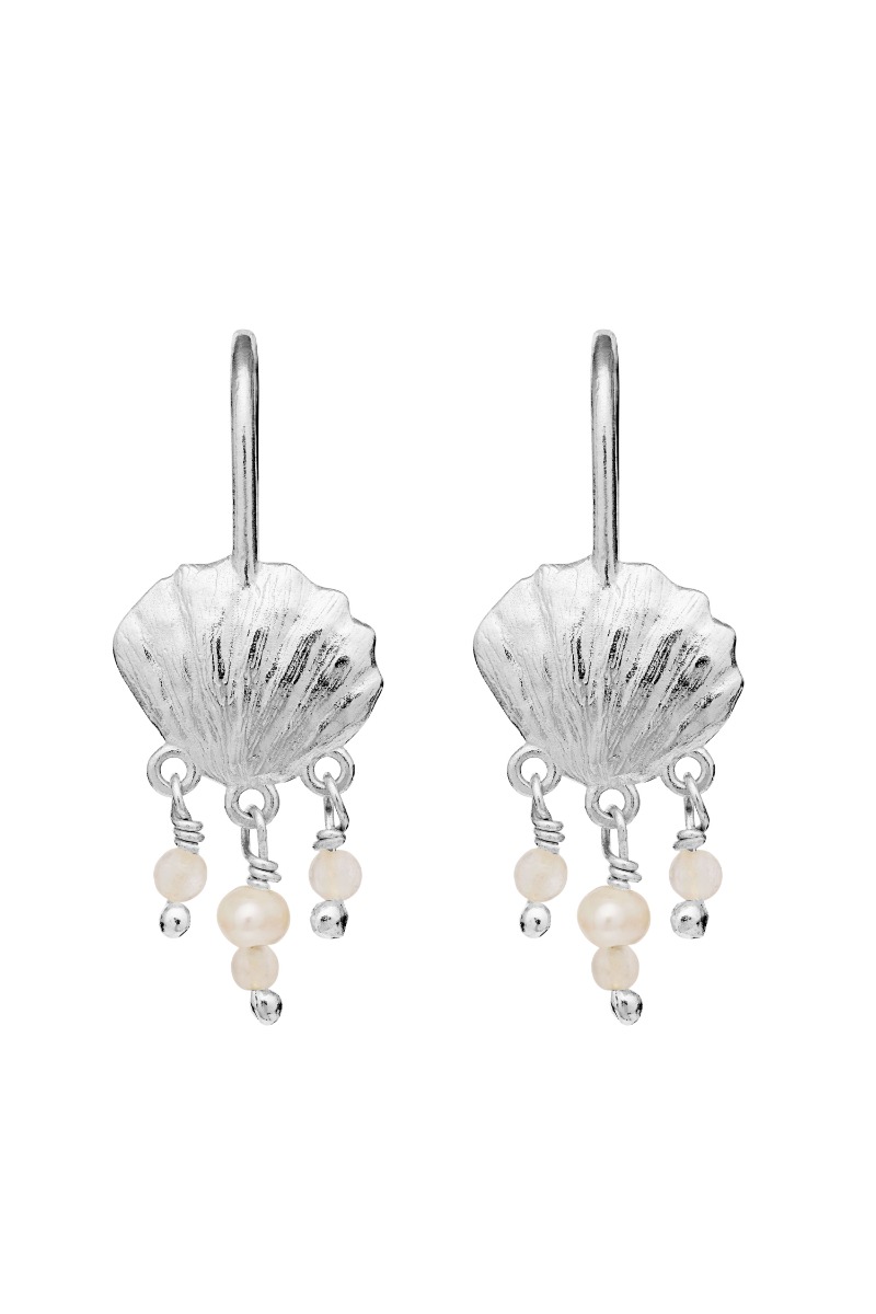 Maanesten øreringe Alana Earrings Sølv i Store Plus Size Størrelser