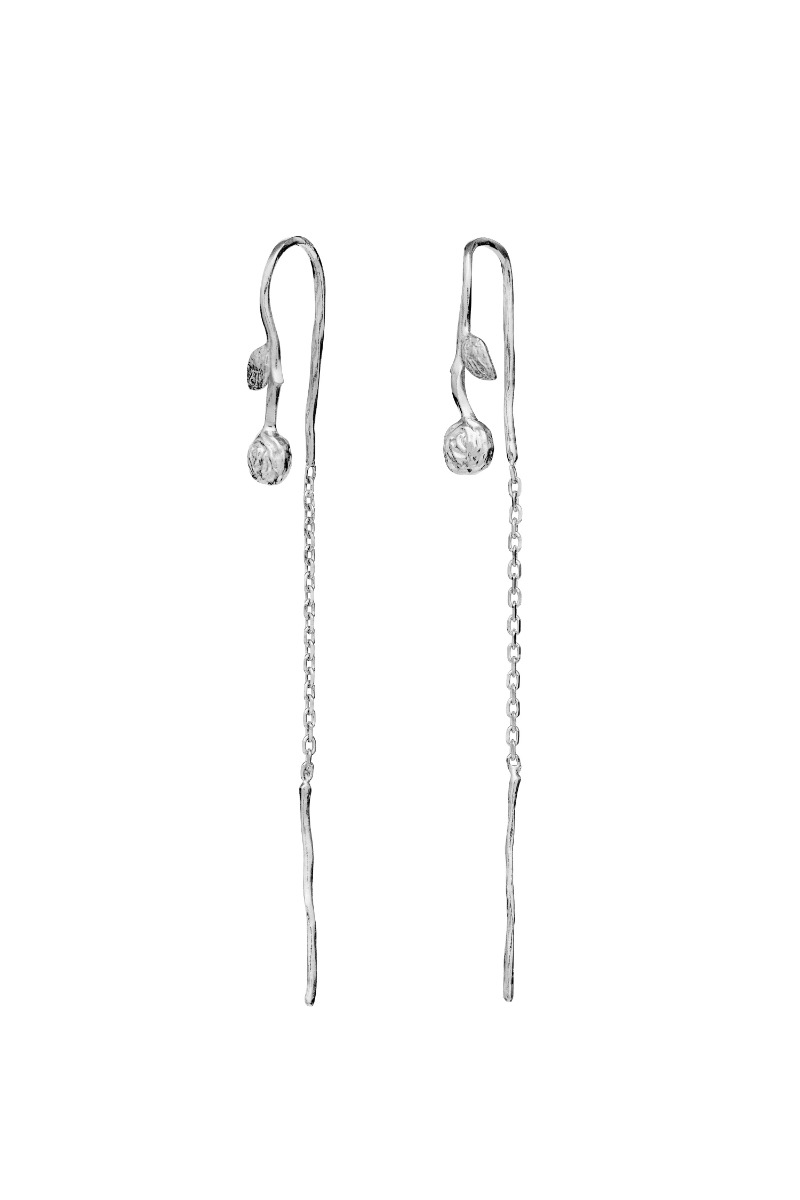 Maanesten øreringe Junia Earrings Sølv i Store Plus Size Størrelser