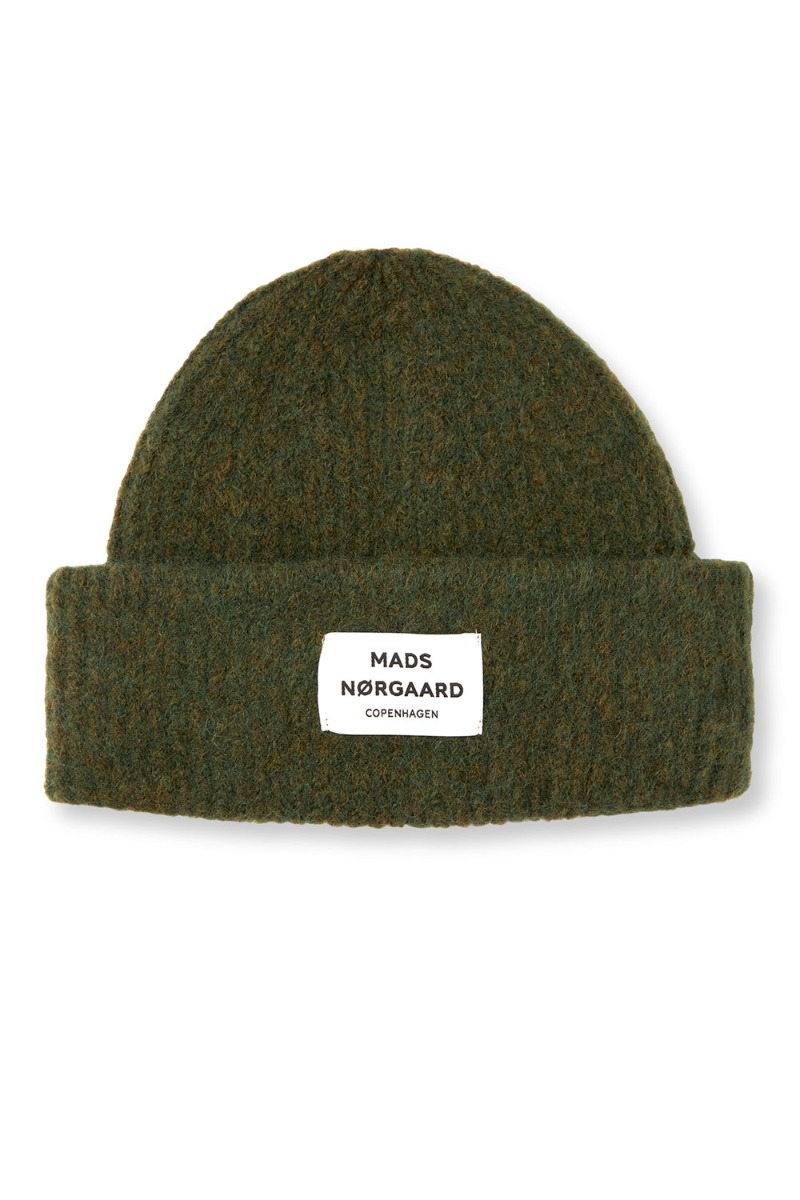 Mads Nørgaard Hue Tosca Anju Hat Forest Night i Store Plus Size Størrelser