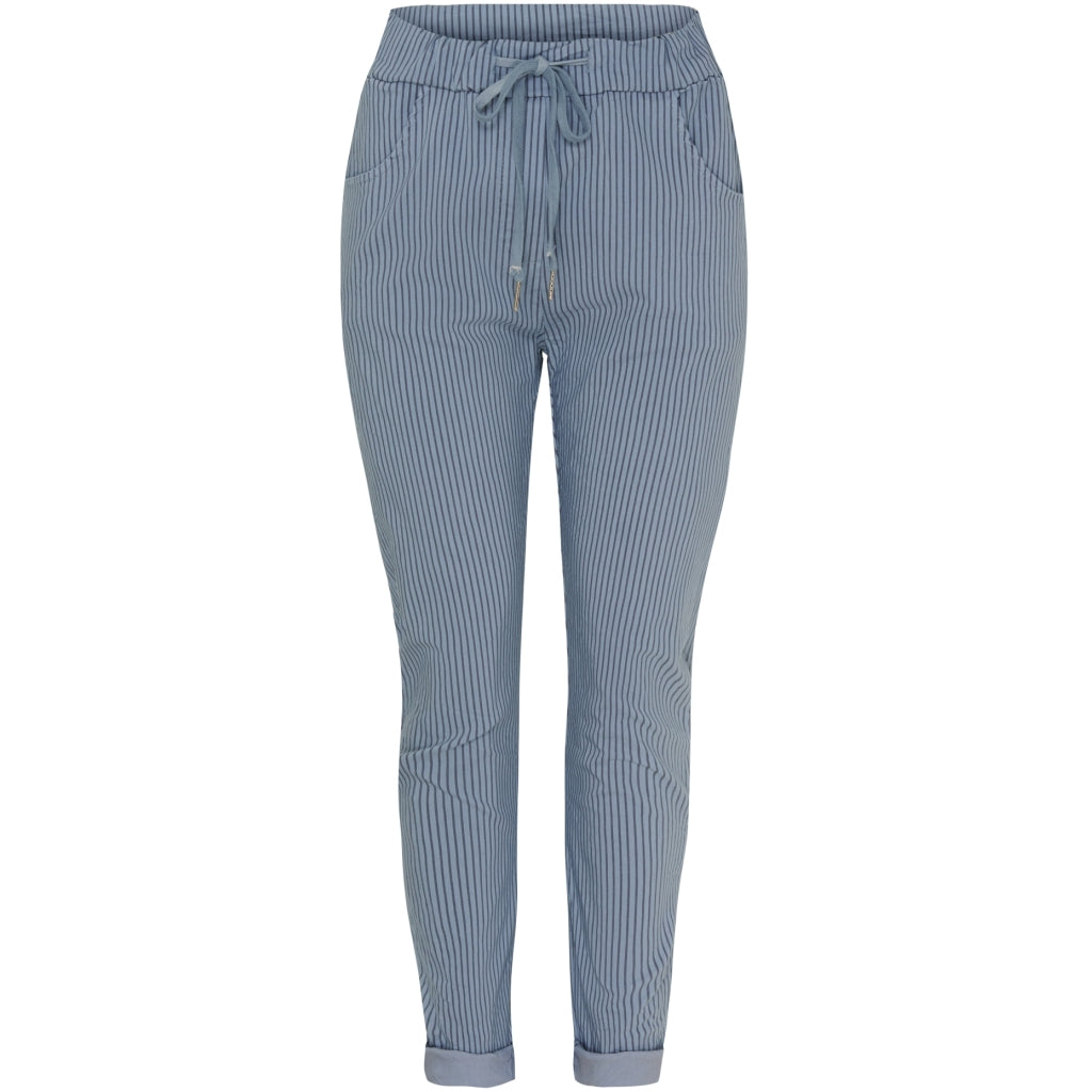 Marta   Chateau Dame Bukser Mdcjerri Jeansscurostripe i Store Plus Size Størrelser