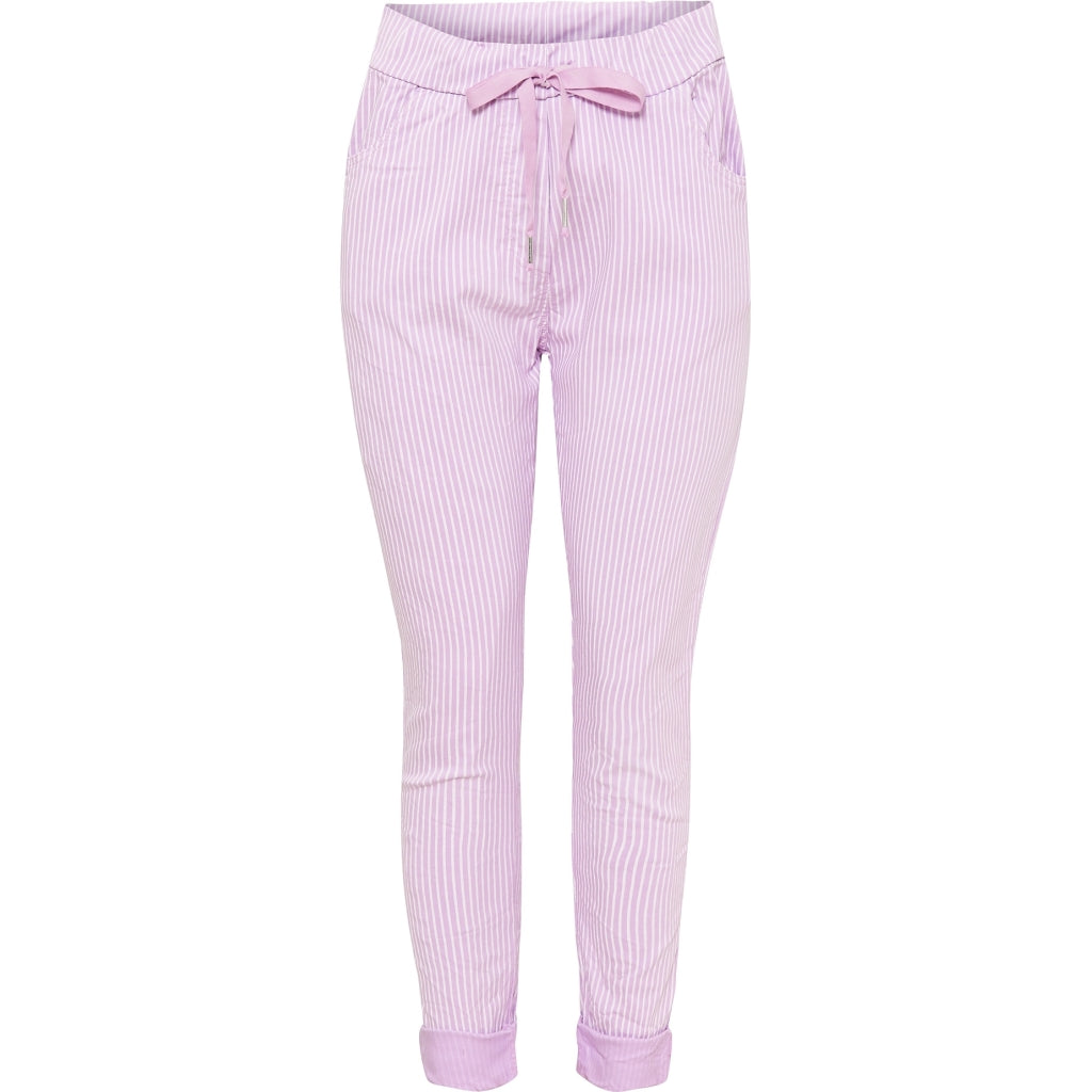 Marta   Chateau Dame Bukser 6175 Millerig Orchid i Store Plus Size Størrelser