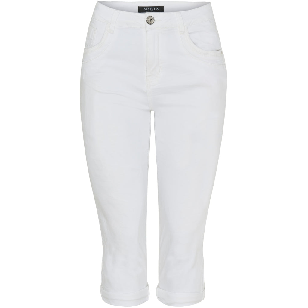 Marta   Chateau Dame Knickers Mdcbelicia White i Store Plus Size Størrelser