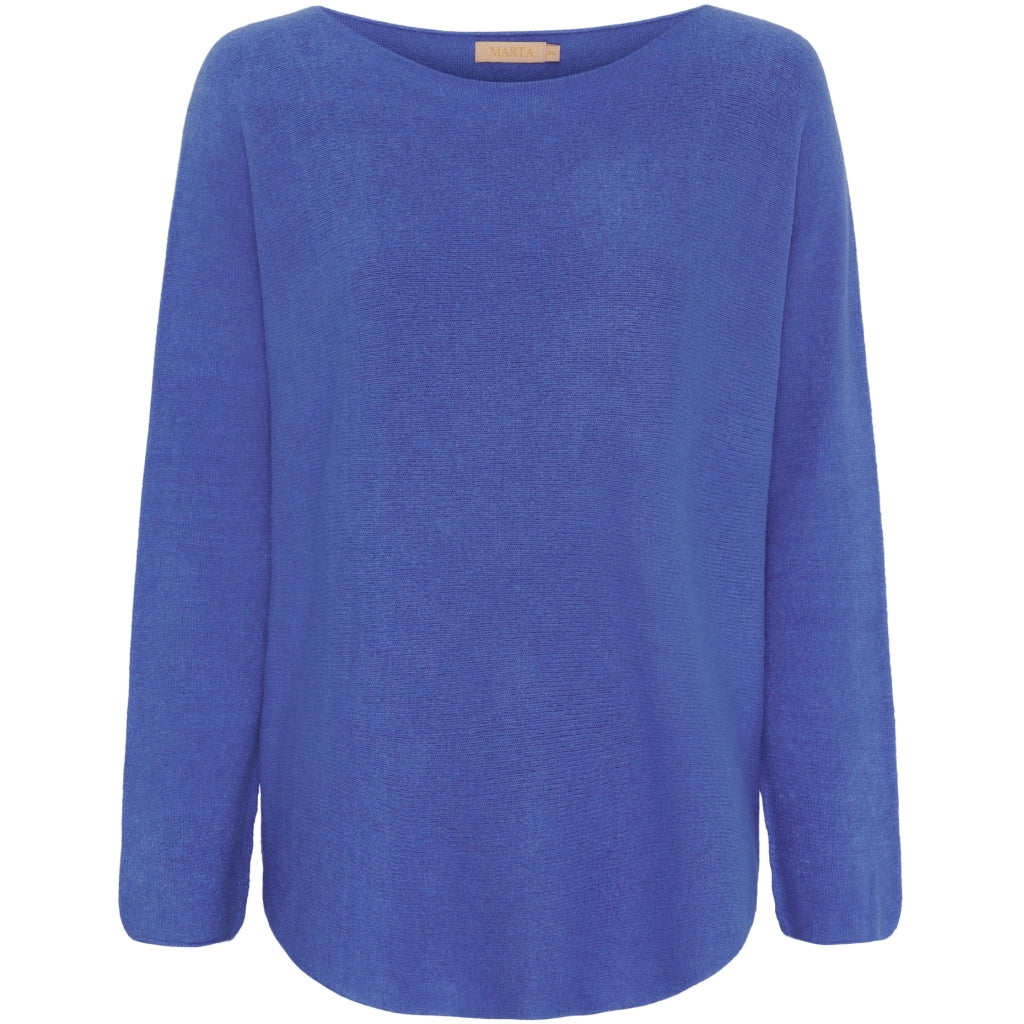 Marta   Chateau Dame Strik Mdcdagmar 5001 Awblue9051 i Store Plus Size Størrelser