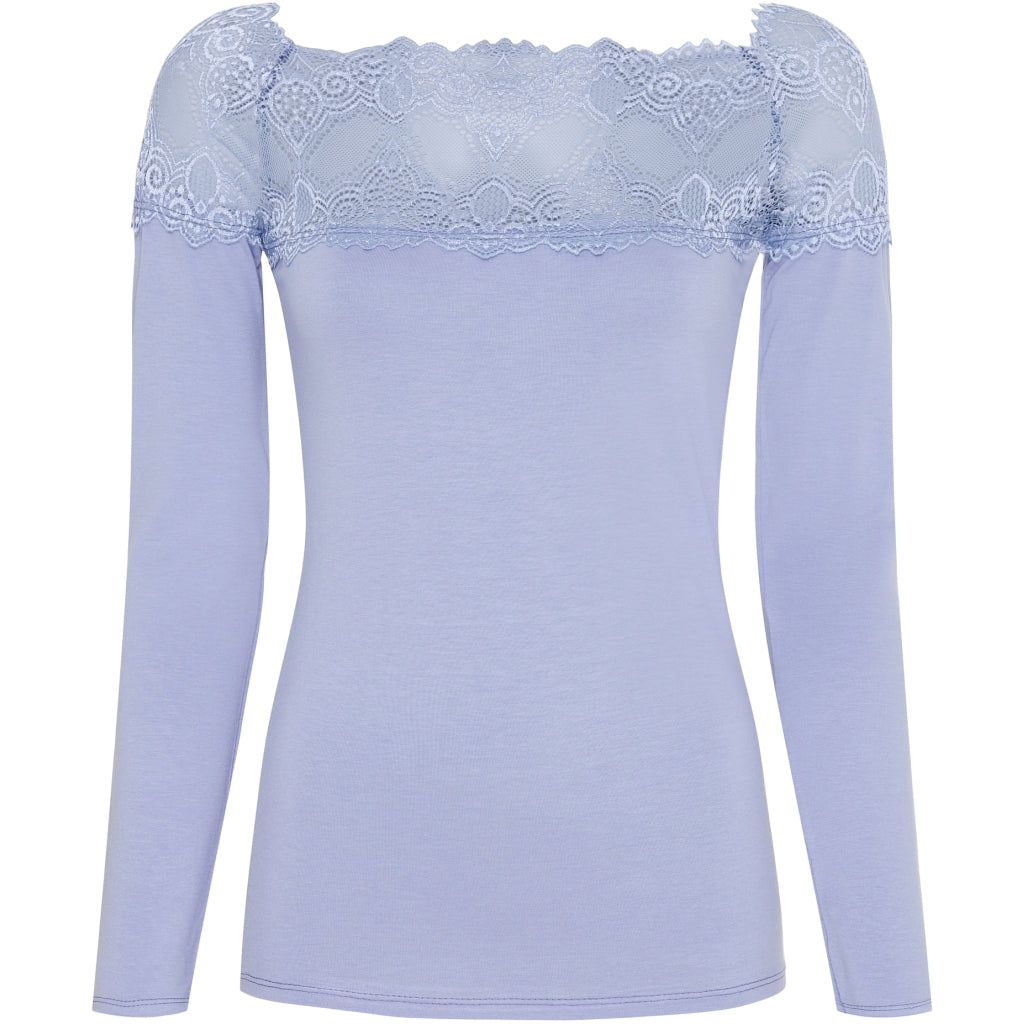 Marta   Chateau Dame Top 6217 Celeste i Store Plus Size Størrelser