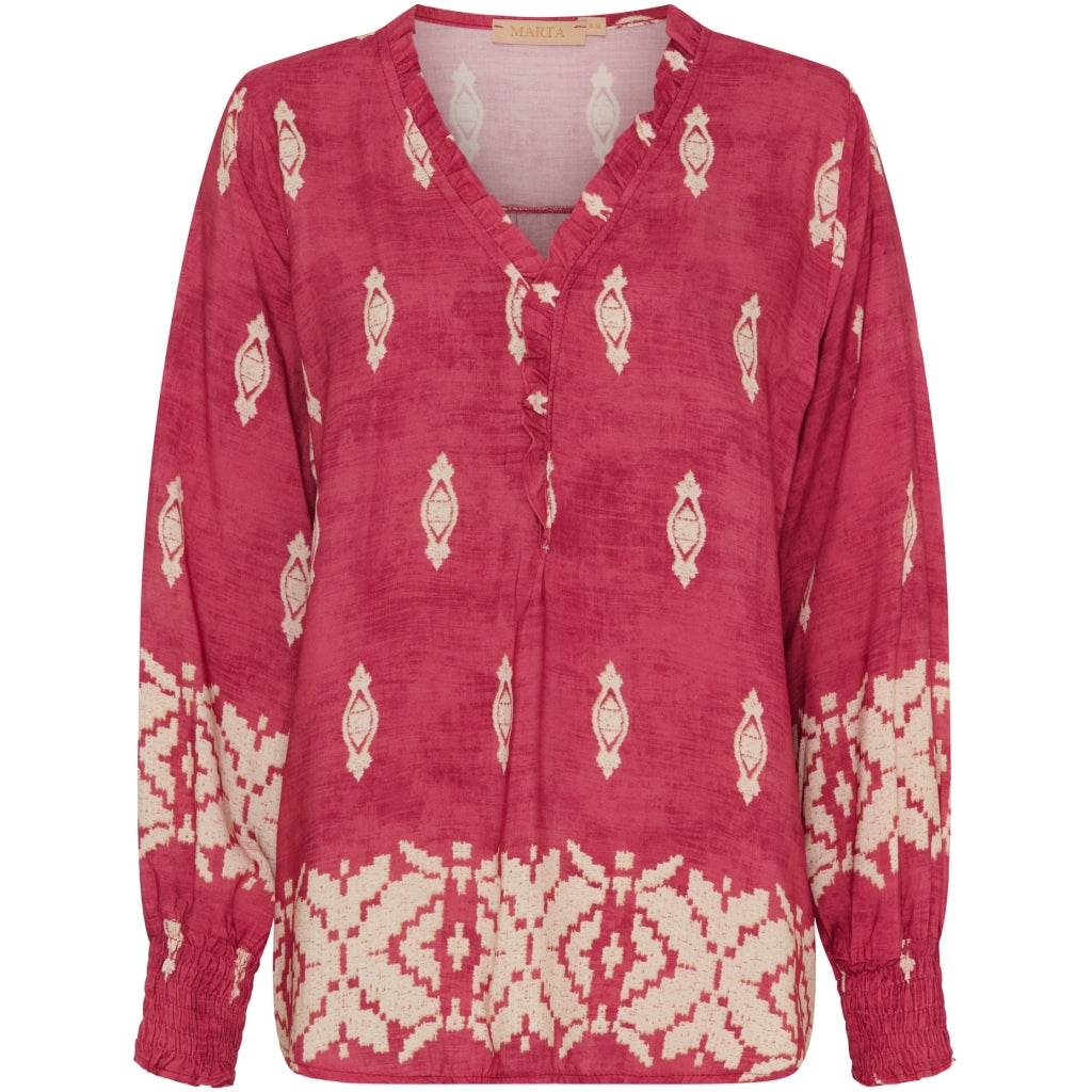 Marta   Chateau Dame Trøje Mdcmayra 6426 Pepe7308pf i Store Plus Size Størrelser