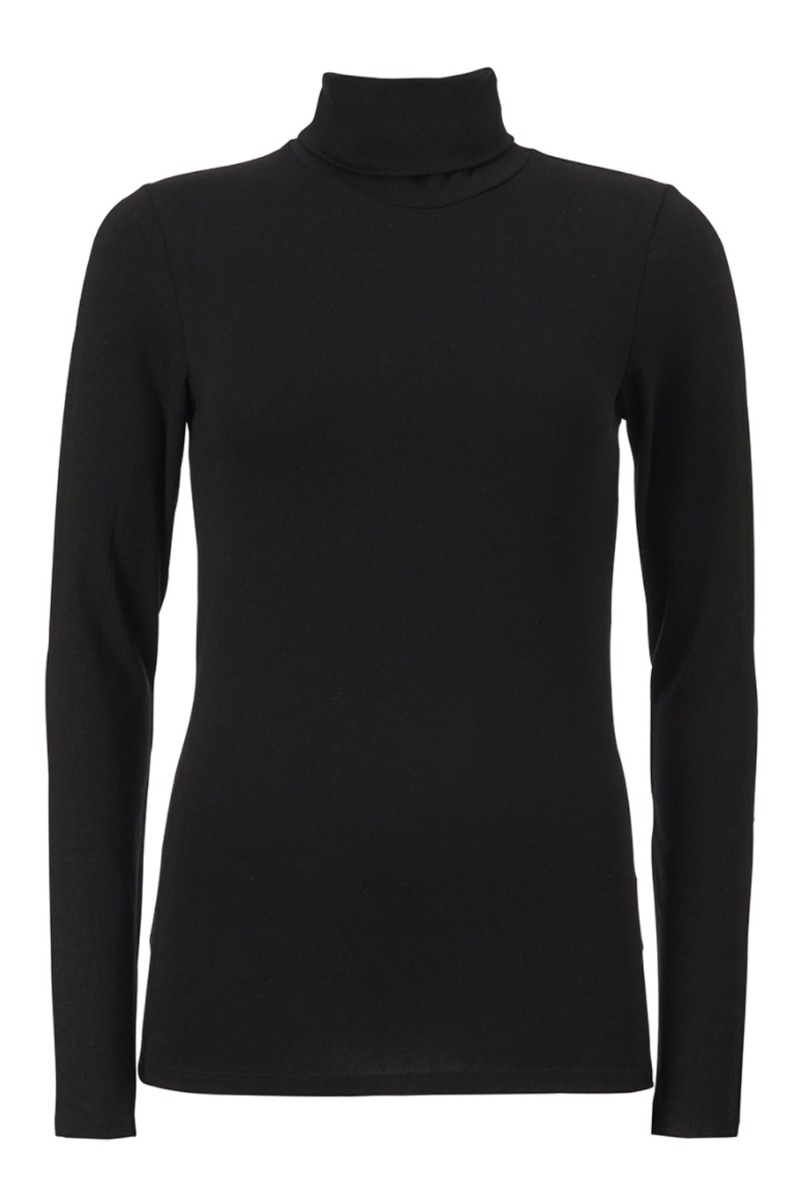 Modström Bluse Tanner Black i Store Plus Size Størrelser