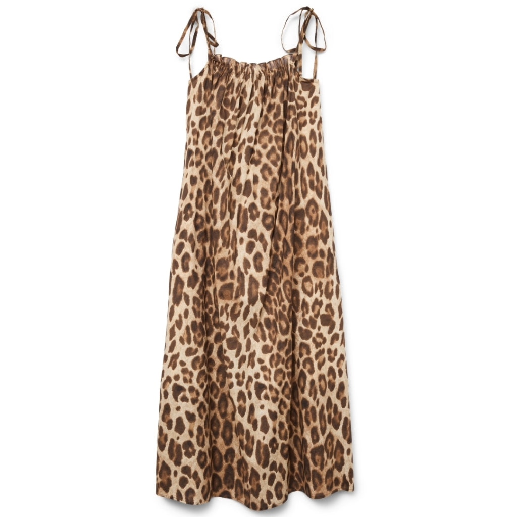 Vero Moda Dame Kjole Vmroxanne Ermine Nila Print i Store Plus Size Størrelser